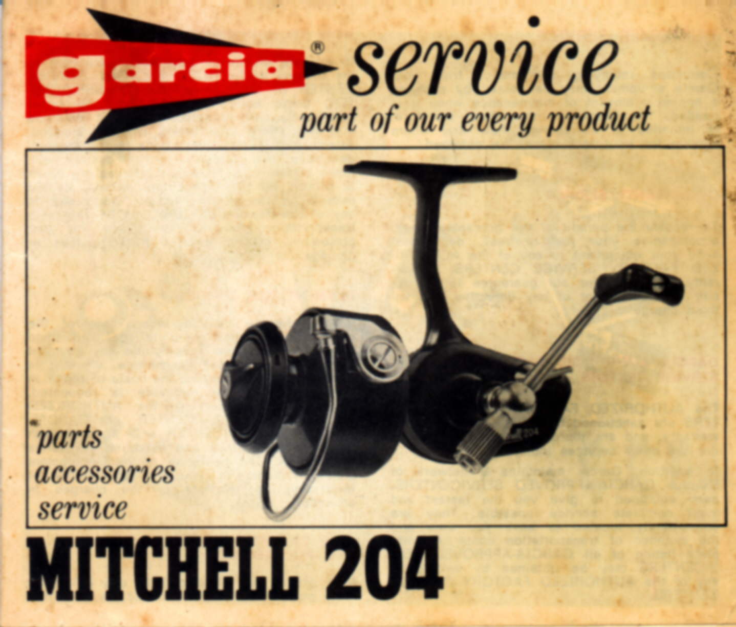Garcia Mitchell reel reels